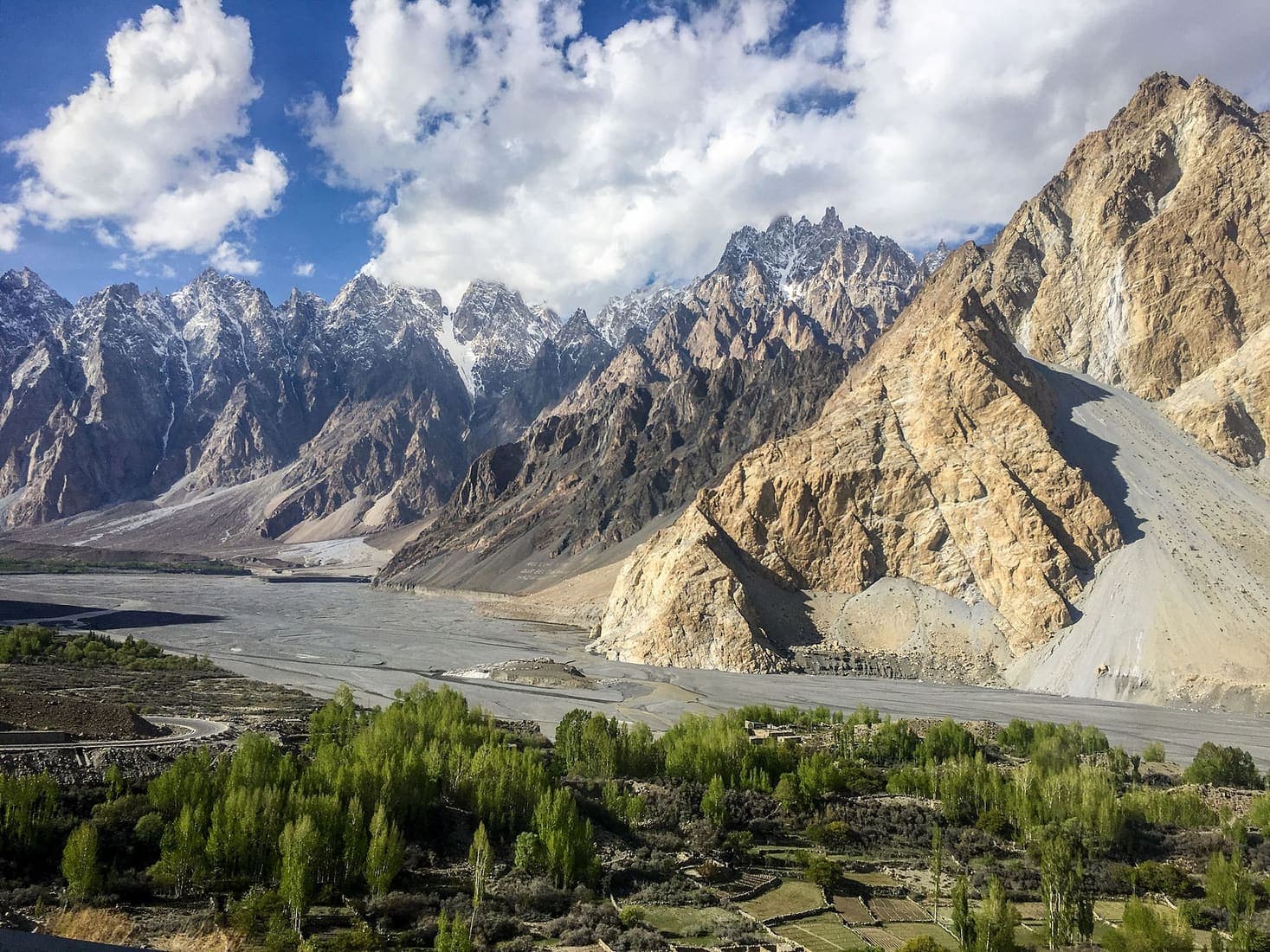 Northern Pakistan valley